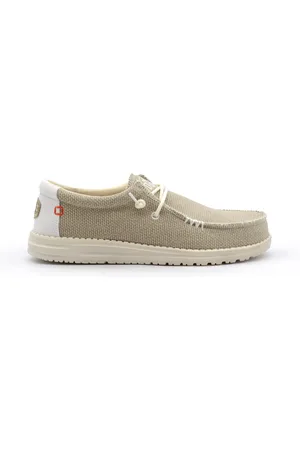 Hey dude Sko, Herre, , 45 EU, Bomuld, Åndbare Sneakers med Polstret Krave