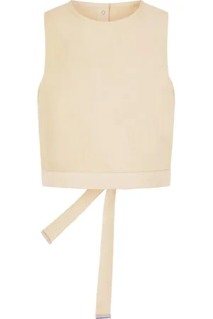 Paco rabanne Top, Dame, , M, Kortærmet Top med Knaplukning Bagpå
