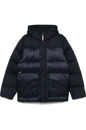 Tommy Hilfiger Jakke, Herre, Blå, L, Uld, Blå Dunjakke til Mænd