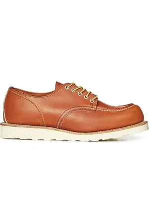 Red Wing Sko, Herre, Brun, 41 EU, Uld, Brandy Flade Sko med Tubular Lukning