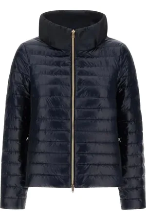 HERNO Jakke, Dame, Blå, L, Nylon, Ultralight Nylon og Taffeta Jakke