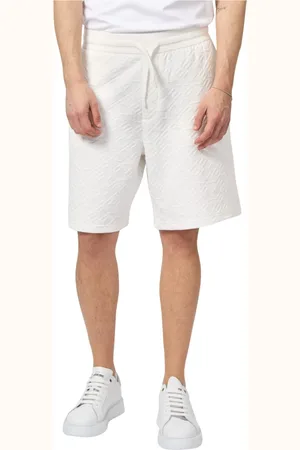 Armani Exchange Shorts, Herre, Hvid, L, Hvide Stretch Shorts Simpelt Basistil