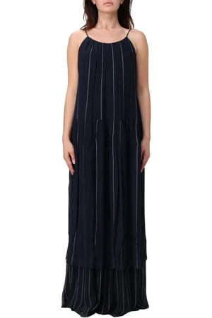 HUGO BOSS Kjole, Dame, Sort, XS, Elegant Midi Kjole til Kvinder