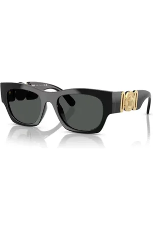 VERSACE Tilbehør, unisex, Sort, ONE SIZE, Uld, Stilfulde solbriller til modebevidst look