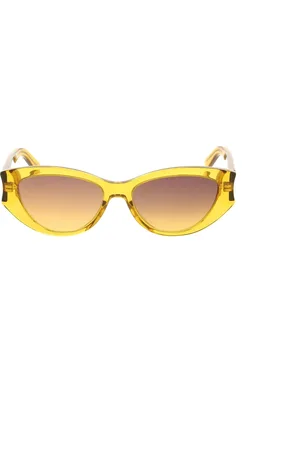 Dior Tilbehør, Dame, Gul, ONE SIZE, Uld, Stilfulde solbriller til solrige dage