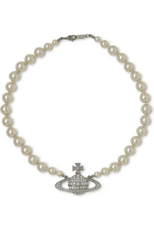 Vivienne Westwood Tilbehør, Dame, , ONE SIZE, Perle Bas Relief Armbånd