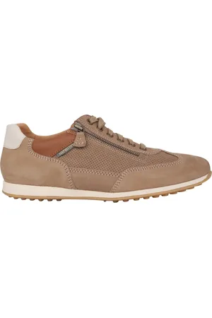 Mephisto Sko, Herre, , 45 EU, Læder, Taupe Herresneaker - Leon