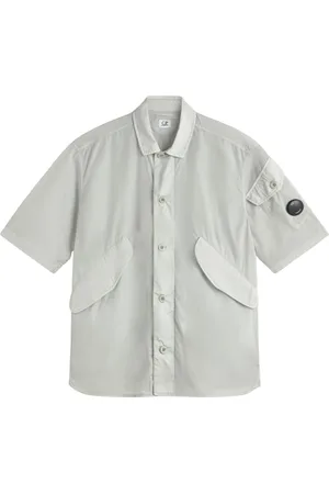 C.P. Company Skjorte, Herre, Grå, L, Chrome-R Overshirt