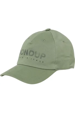 Dondup Tilbehør, Herre, Grøn, ONE SIZE, Uld, Blå Baseball Cap Stilfuldt Tilbehør