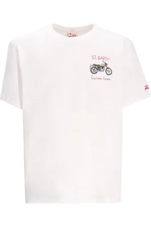 MC2 SAINT BARTH Top, Herre, Hvid, M, Bomuld, Bomuld T-shirt i forskellige farver