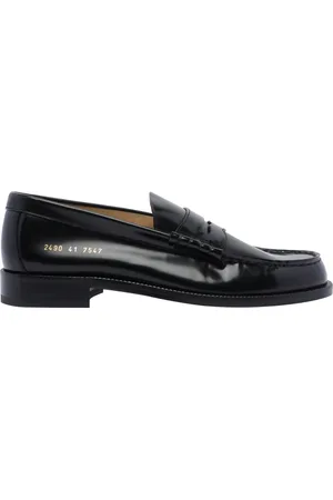 COMMON PROJECTS Sko, Herre, Sort, 43 EU, Læder, Sort Loafer