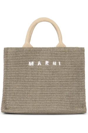 Marni Taske, Dame, Grøn, ONE SIZE, Uld, Stilfulde Kurve Tasker