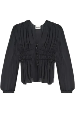 Isabel Marant Bluser & Skjorter, Dame, Sort, L, Elegant Etoile Top
