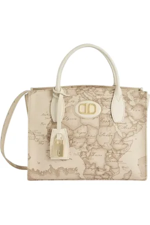 ALVIERO MARTINI 1A CLASSE Taske, Dame, , ONE SIZE, Uld, Sand Safari Geo Håndtaske