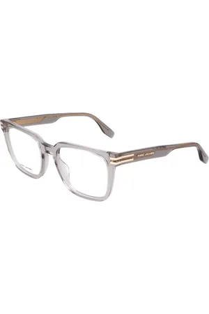Marc Jacobs Tilbehør, Herre, Grå, 53 MM, Moderne firkantede briller Model 754