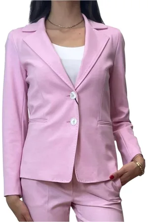 MARELLA Jakke, Dame, Lyserød, L, Milano Jersey Blazer Jakke