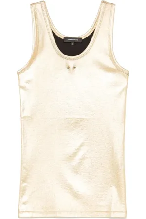 BARBARA BUI Top, Dame, Gul, S, Ribbet Tank Top
