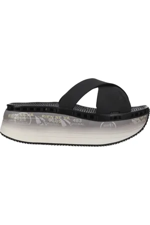Premiata Sko, Dame, Sort, 41 EU, Krydsdesign Dame Slides