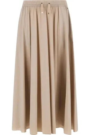 HERNO Nederdel, Dame, , XS, Nylon, Nylon Stretch Lang Nederdel med Snøre