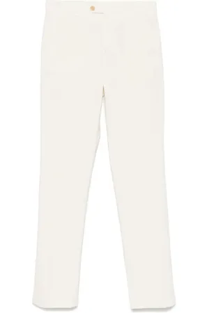 CANALI Bukser, Herre, Hvid, XL, Lys beige chino bukser