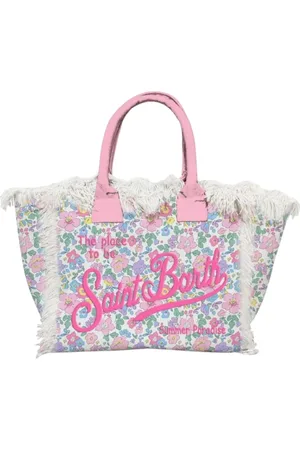 MC2 SAINT BARTH Taske, Dame, Flerfarvet, ONE SIZE, Lilla Blomster Dame Taske Colette