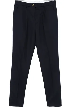 Brunello Cucinelli Bukser, Herre, Blå, 4XL, Elegant Brun Bukser Mb407E1450 C005