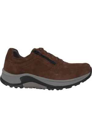 Gabor Sko, Herre, Brun, 39 EU, Læder, Rullende Sneaker - Brun