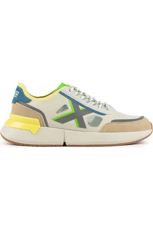 Munich Sko, Herre, Flerfarvet, 43 EU, Beige Versus LS Trendy Sneakers