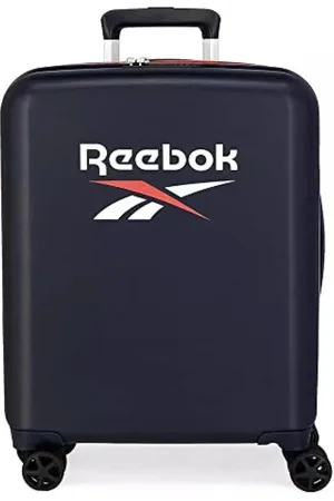 Reebok Kuffert, Herre, Blå, ONE SIZE, Bagage og Trolley Mænd ABS Kuffert 55Cm 4Hjuls Roxbury