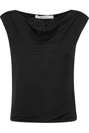 Max Mara Top, Dame, Sort, M, Silke T-shirt Strik