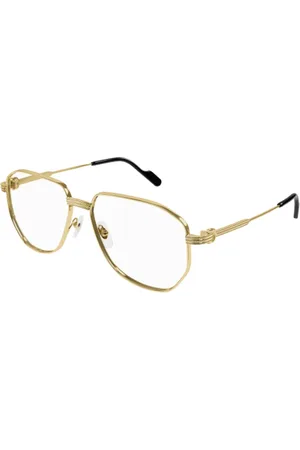 Cartier Tilbehør, unisex, Gul, L, Uld, Optical Glasses