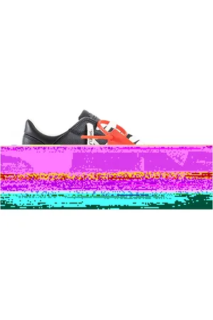 OFF-WHITE Sko, Herre, Sort, 40 EU, Læder, Sort Læder Vulkaniserede Sneakers