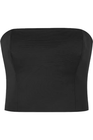 Emporio Armani Top, Dame, Sort, S, Uld, Sort Top til Stilfuldt Look