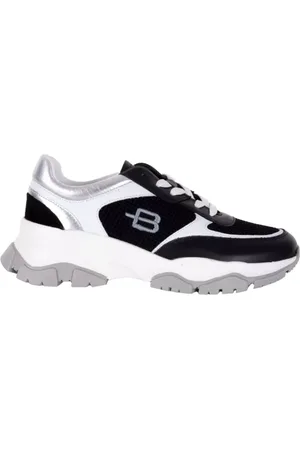BALDININI Sko, Dame, Sort, 36 EU, Sort og hvide sneakers