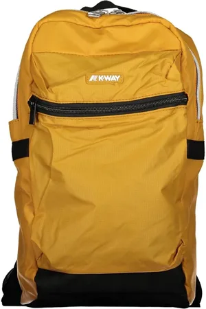 K-Way Taske, Dame, Gul, ONE SIZE, Nylon, Gul Nylon Rygsæk til Kvinder