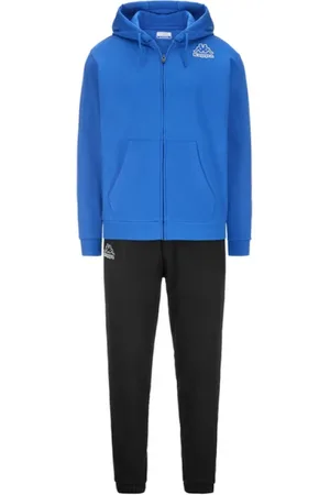 Kappa Sport, Herre, Blå, S, Hættetrøje med Logo Print