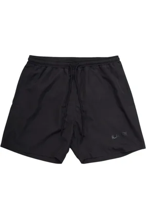 IUTER Shorts, Herre, Sort, XL, Uld, Grid Nero Badeshorts