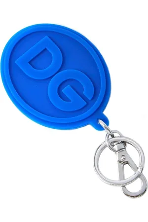 Dolce & Gabbana Tilbehør, Herre, Blå, ONE SIZE, Herre Nøgleholder