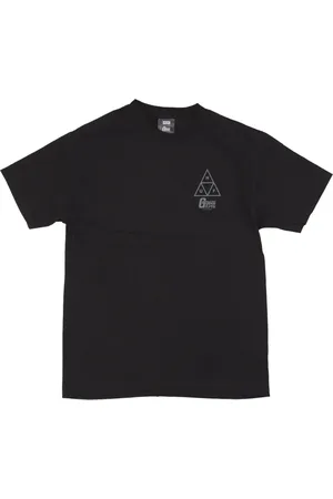 Huf Top, Herre, Sort, L, Bomuld, Gundam Triple Triangle Sort Tee