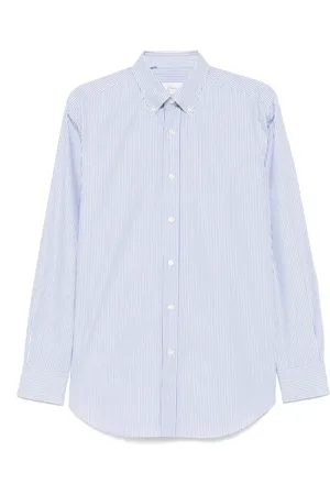 BRIONI Skjorte, Herre, Blå, 4XL, Lysblå Button-Up Skjorte