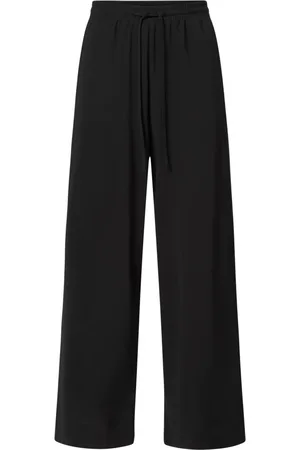 Max Mara Bukser, Dame, Sort, M, Sorte Vigile Cropped Bukser