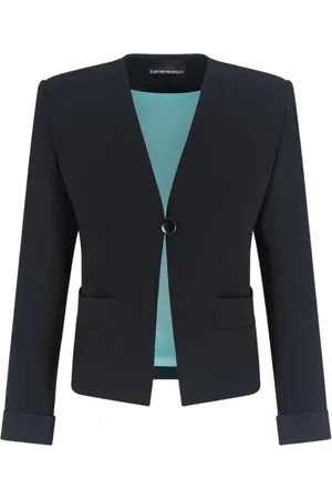 Emporio Armani Jakke, Dame, Sort, XS, Sort perlejakke forlommer