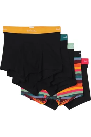 Paul Smith Undertøj, Herre, Flerfarvet, S, Bomuld, Multifarvet Stribet Boxer Briefs Sæt