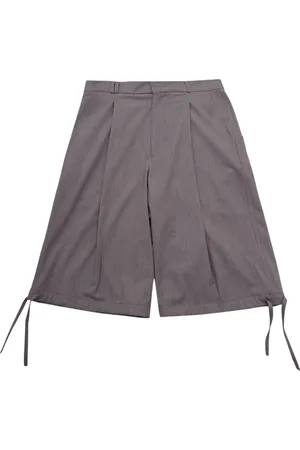 BONSAI Skjorte, Herre, Grå, S, Super Loose Fit Grigi Shorts