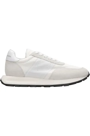 Philippe model Sko, Dame, Hvid, 39 EU, Læder, Hvide Sneakers med Gummisål