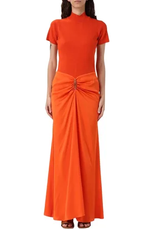 RAQUEL DINIZ Kjole, Dame, , XS, Blomstret Midi Kjole