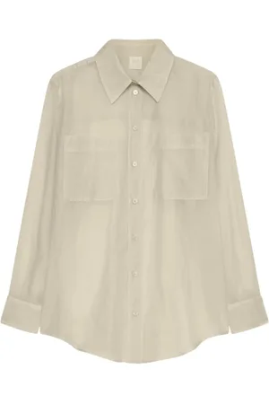 MARELLA Bluser & Skjorter, Dame, Hvid, XS, Ivory Langærmet Skjorte