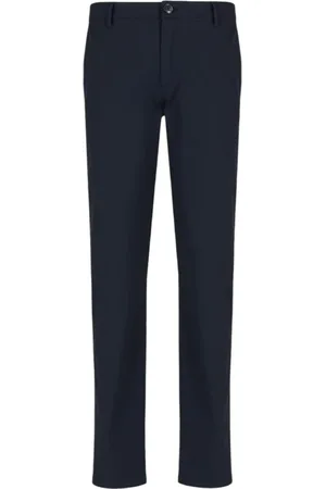 Armani Exchange Bukser, Herre, Blå, W36, Blå Straight Leg Bukser