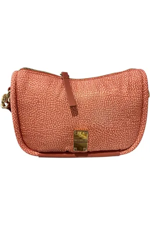 Borbonese Taske, Dame, Lyserød, ONE SIZE, Uld, Stilfuld I15 Skuldertaske