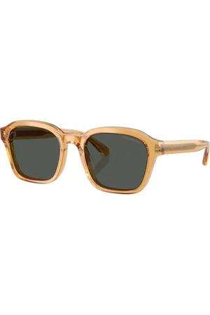Emporio Armani Tilbehør, unisex, Brun, 54 MM, Uld, Stilfulde solbriller 4245U 624687